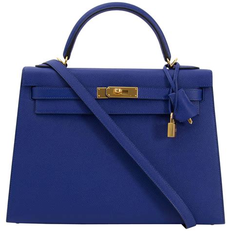 hermes blue izmir kelly|HERMES Epsom Kelly Sellier 32 Bleu Izmir .